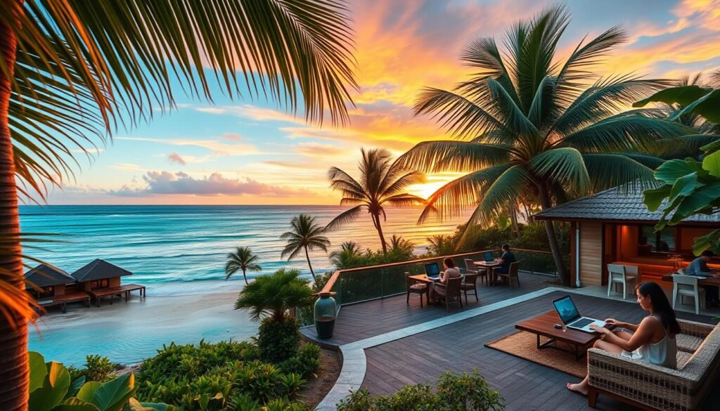 best places for digital nomads, work abroad, remote work travel