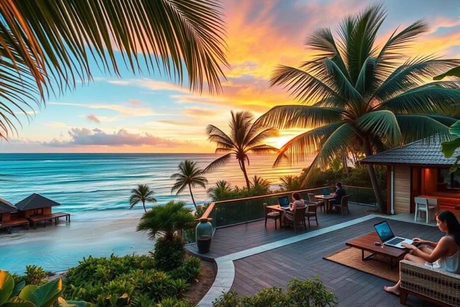 best places for digital nomads, work abroad, remote work travel