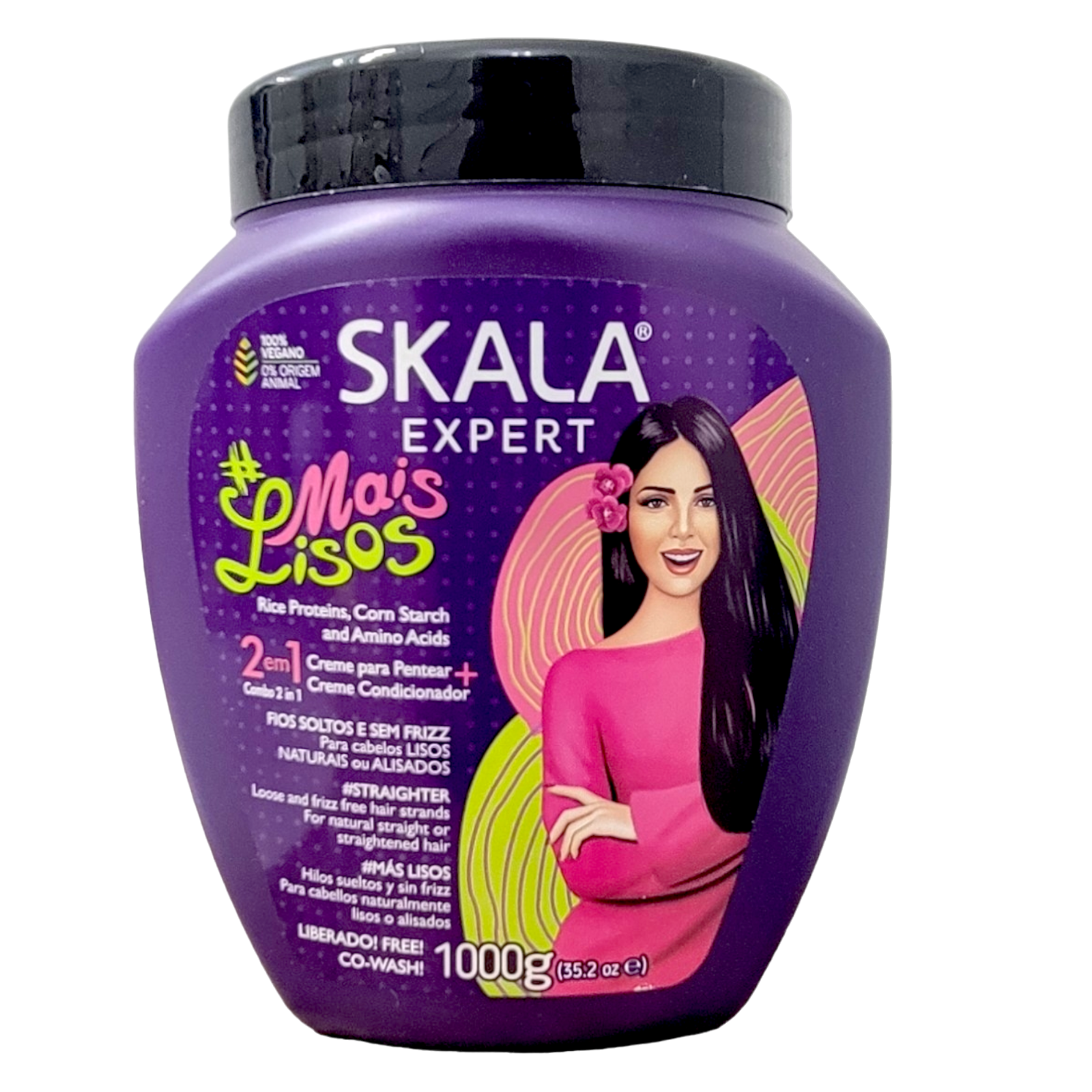 Expert Mois Lisos More Smoothes! Straight, Frizz-Free Hair, Highly Moisturizing