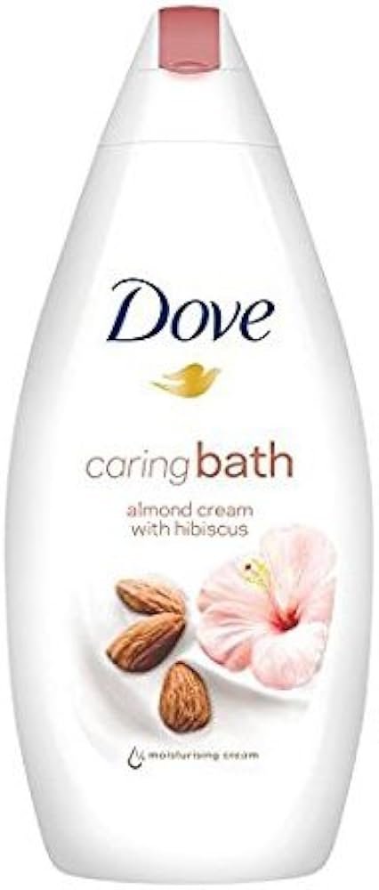 Caring Bath Almond Cream & Hibiscus 500ml - Image 4