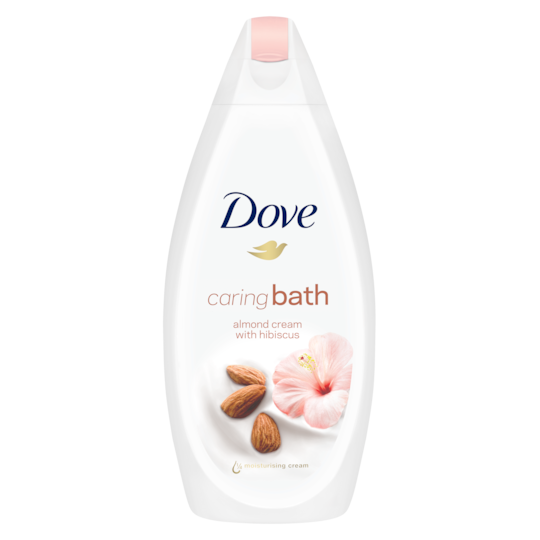 Caring Bath Almond Cream & Hibiscus 500ml - Image 3
