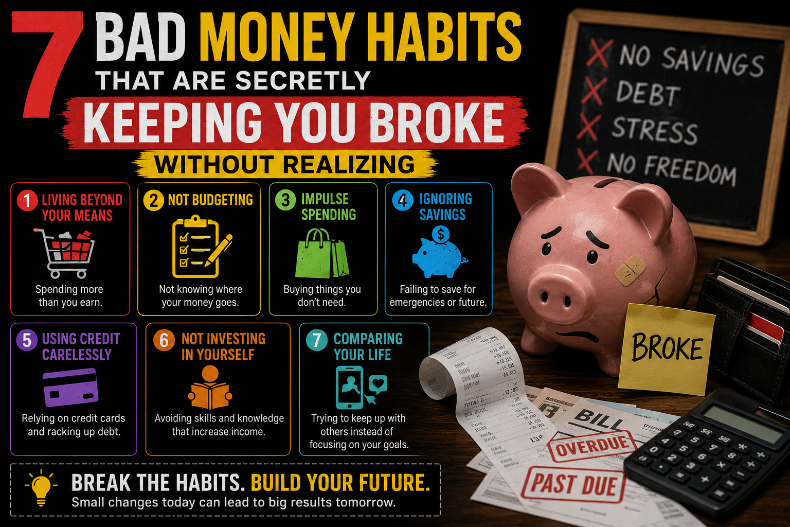 7 Bad Money Habits That Are Secretly Keeping You Broke Without Realizing