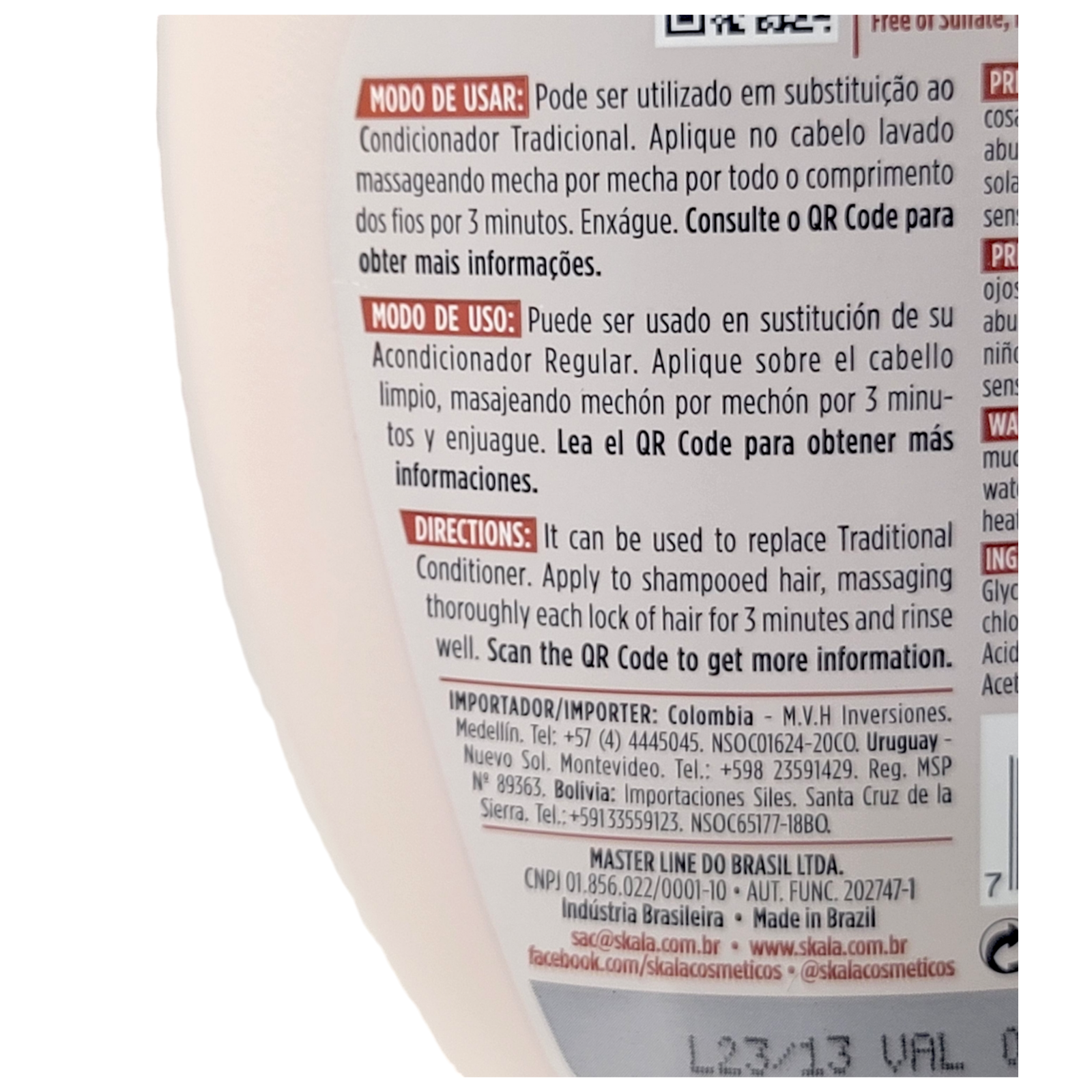 Skala Expert Óleo de Argan Hair Treatment Cream, 1000 g - Image 6