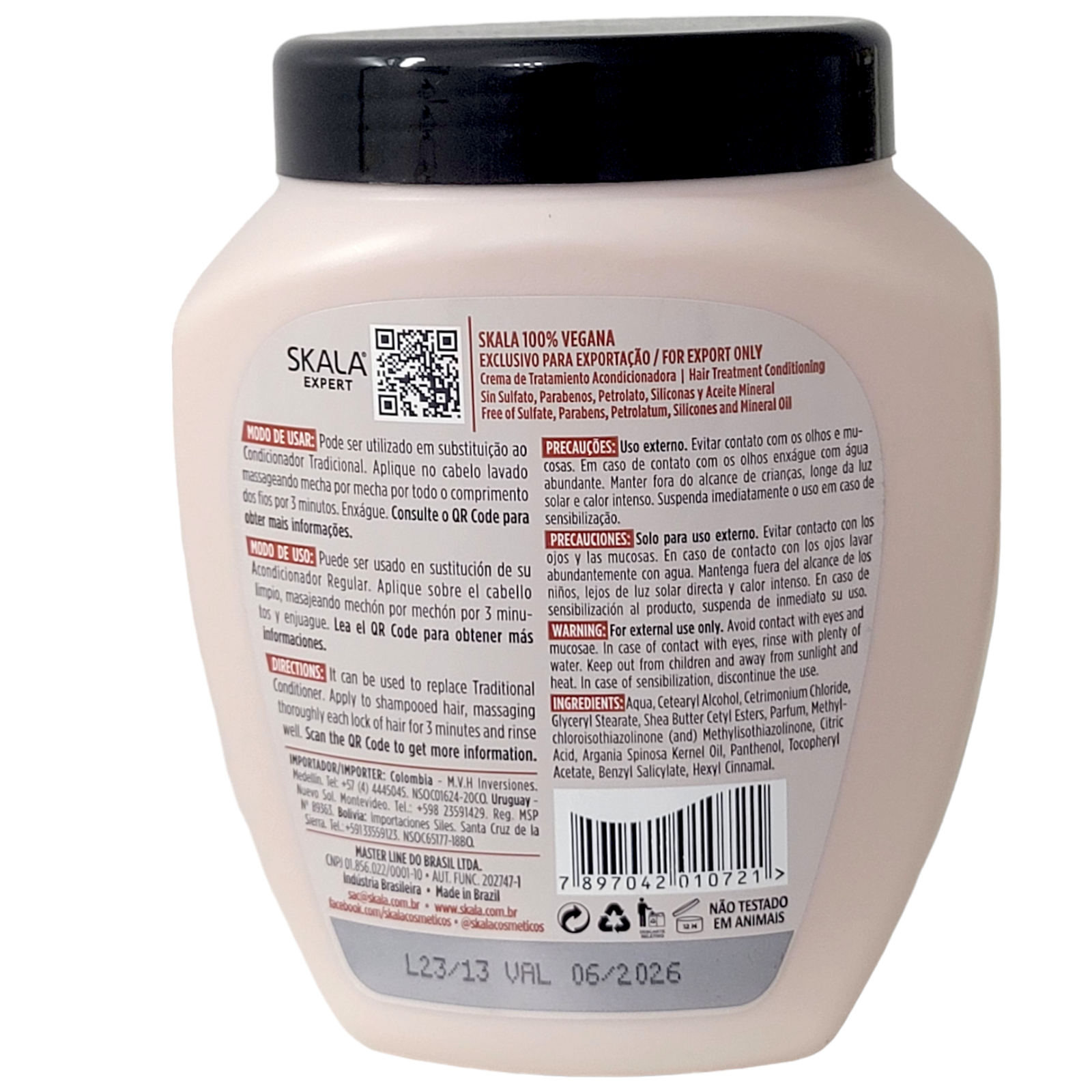 Skala Expert Óleo de Argan Hair Treatment Cream, 1000 g - Image 3
