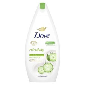 Dove Go Fresh Cucumber & Green Tea Body Wash, 16.9 fl oz / 500 ml, 2-Pack